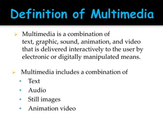 multimedia and computer graphics | PPSX