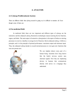 Cyborg Project.pdf Cyborg techseminar | DOCX
