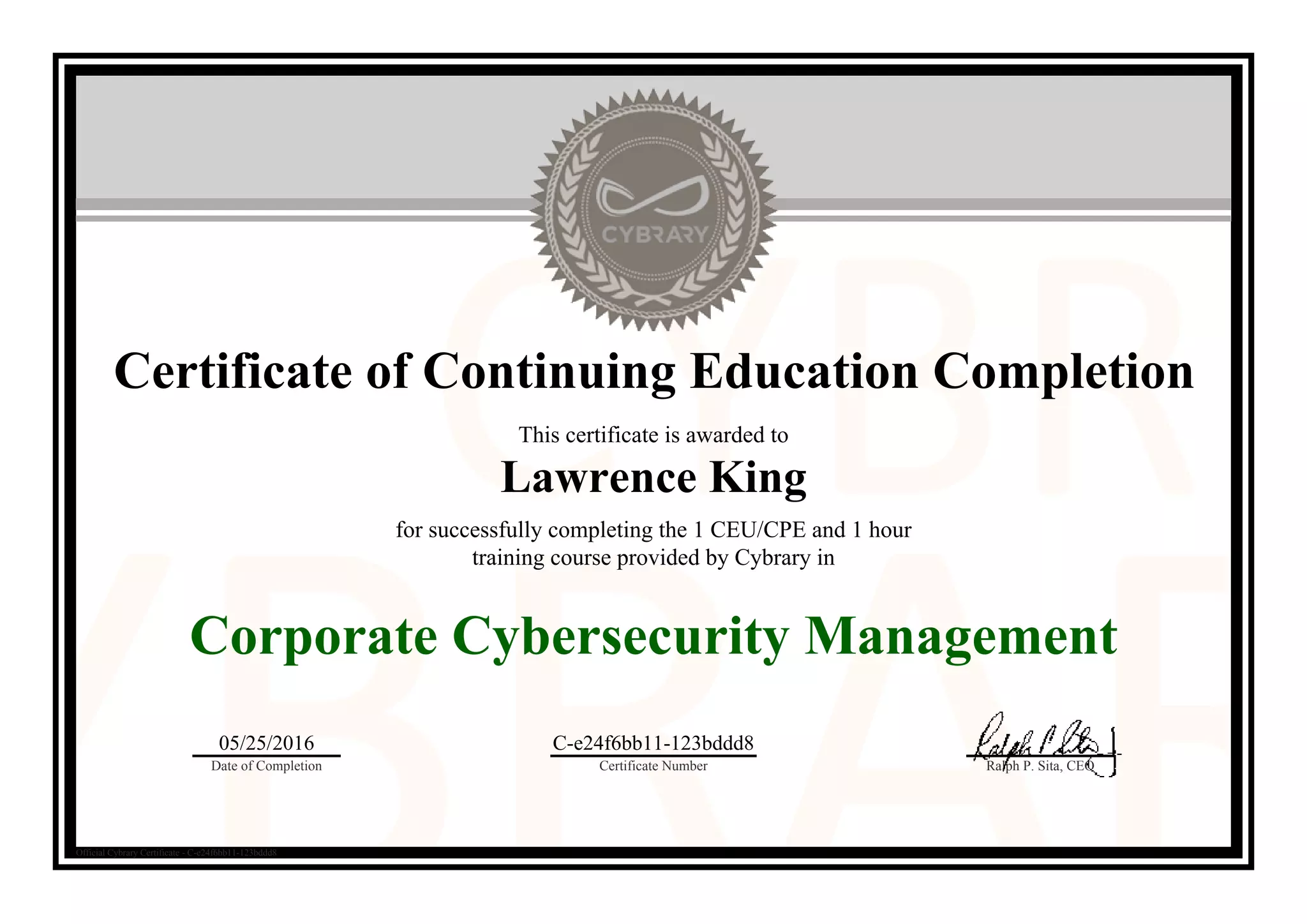cybrary-corporate-cybersecurity-management-ppt-free-download