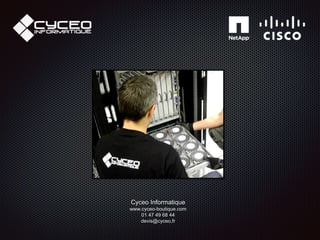Cyceo Informatique
www.cyceo-boutique.com
01 47 49 68 44
devis@cyceo,fr
 