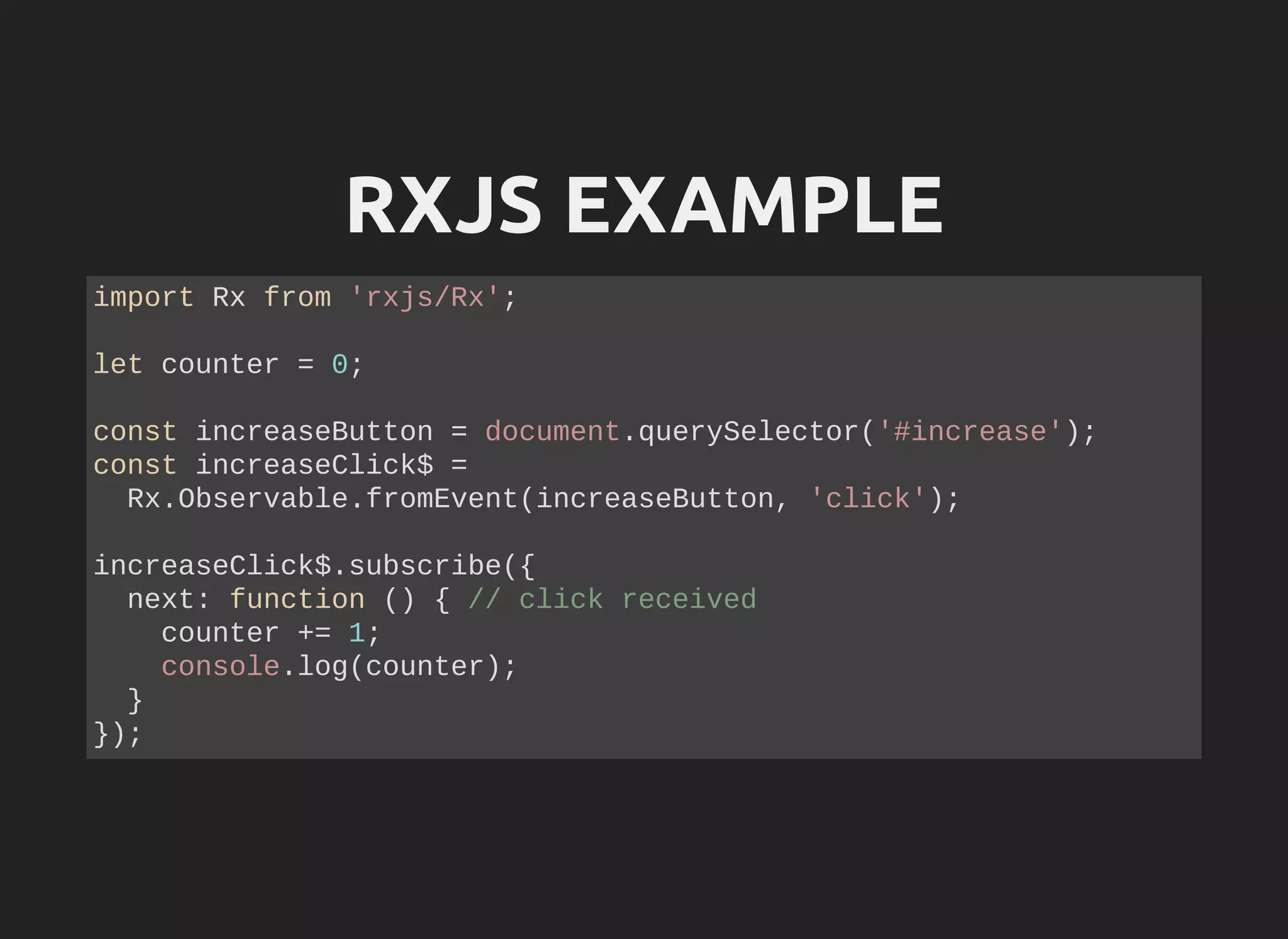 Cycle.js - A functional reactive UI framework | PPT