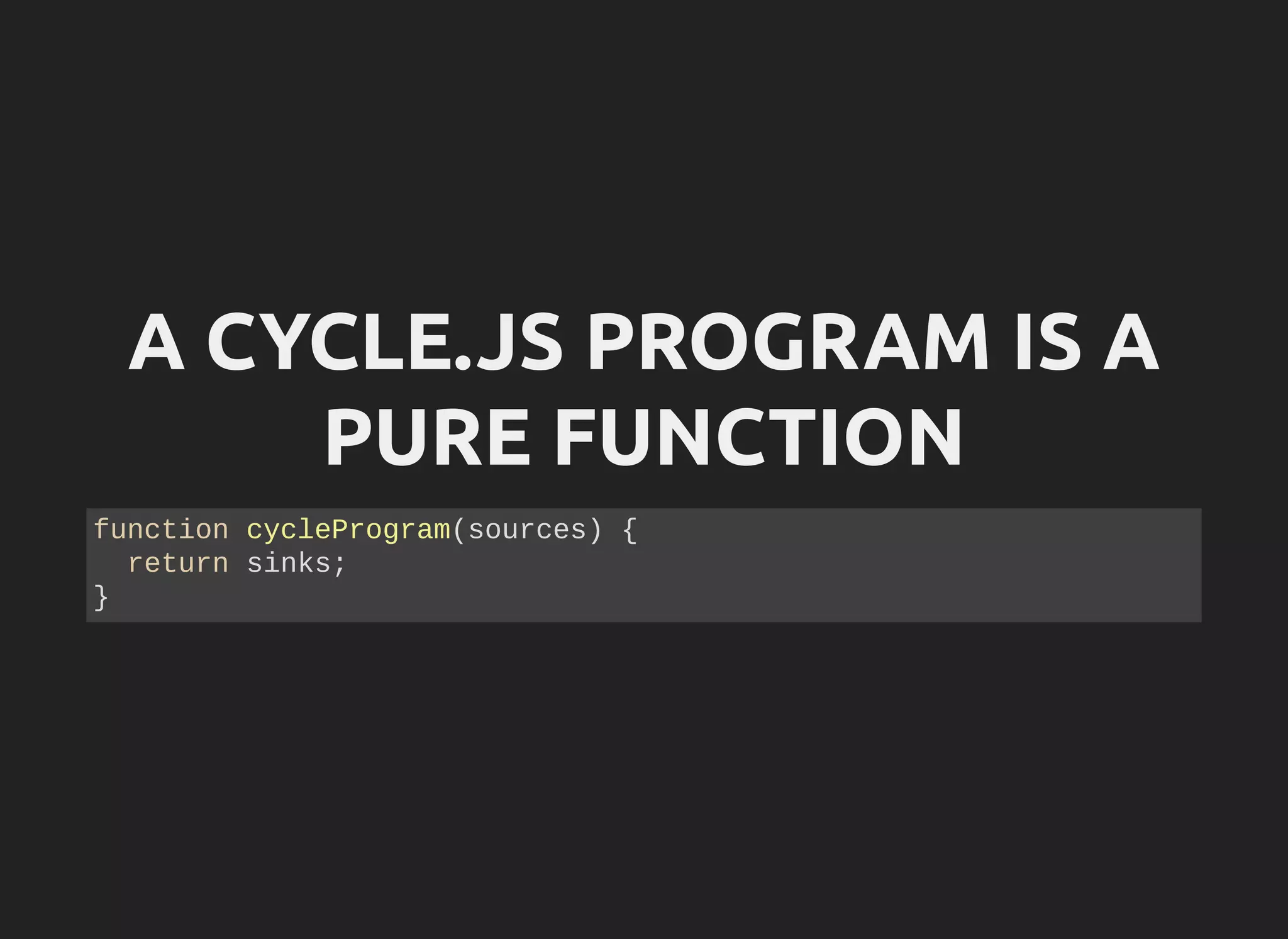 Cycle.js - A functional reactive UI framework | PDF | Web Development ...