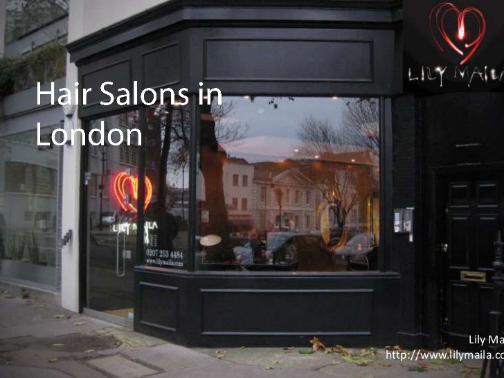 How to find hair salons in london