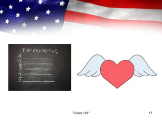 "Civics 101" 17
 