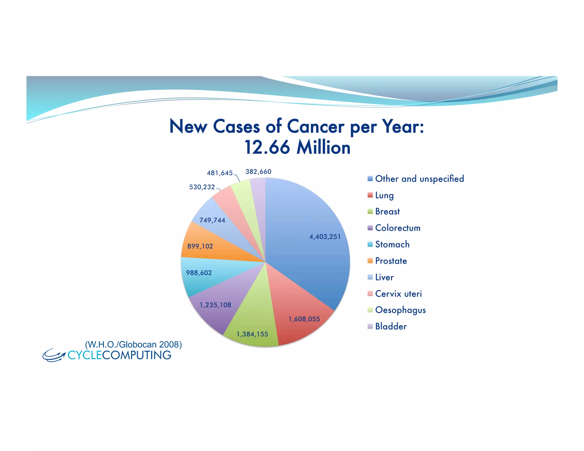 (W.H.O./Globocan 2008)
 
