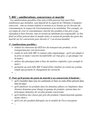 Stylo Cycle Cycle de vie stylo à bille | PDF