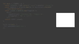 Demo light - Checkbox
 