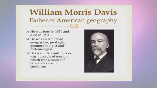 Cycle of erosion, davis and penk | PPTX