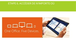 ETAPE 6. ACCÉDER DE N’IMPORTE OÙ

 