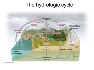 The hydrologic cycle
 