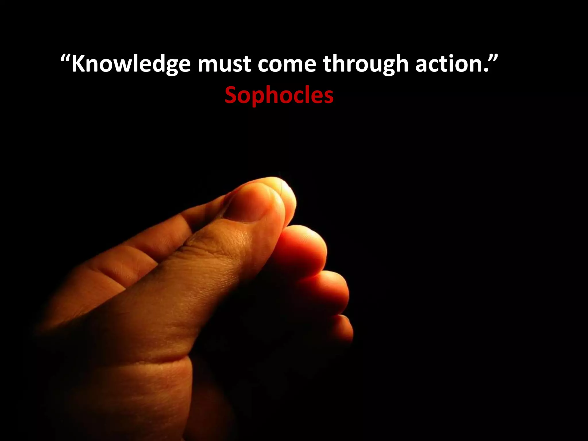 Cycles of development
Stage 1
 