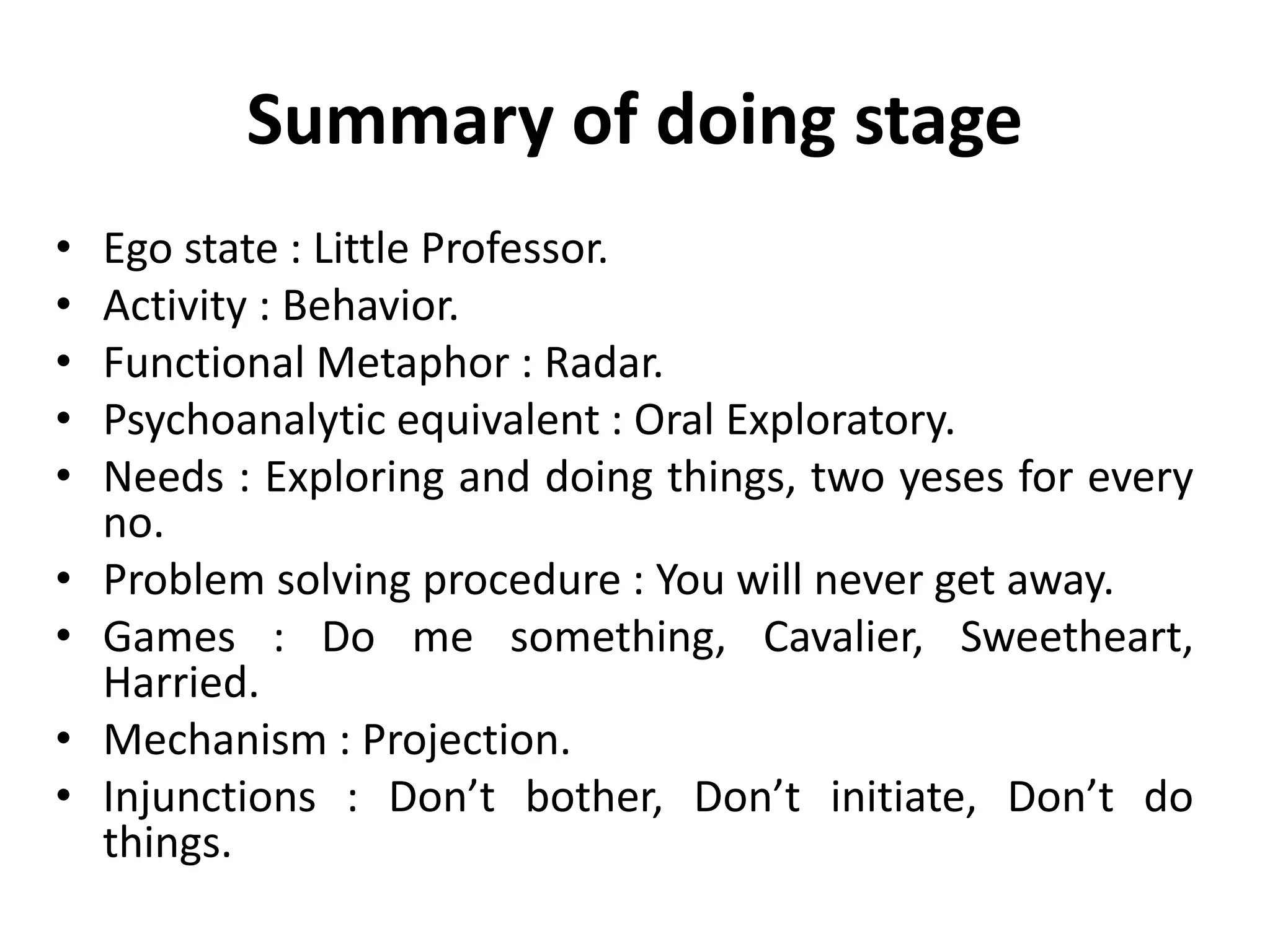Cycles of development
Stage 2
• Stage : Doing.
• Duration : 6 – 18 Months.
• Activity - Here a child will
want to be active. They are
exploring the world they live
in with their hands, their
eyes and mouths. As the
child becomes more mobile
she will need to stray away
from her carer to test,
through experience, where
boundaries exist.
 