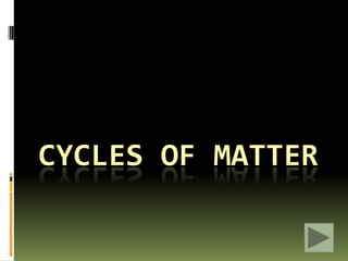 Cycles of matter 