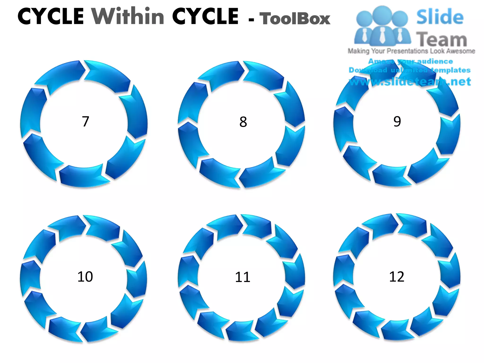 CYCLE Within CYCLE       - ToolBox




     7               8               9




    10           11                  12
 