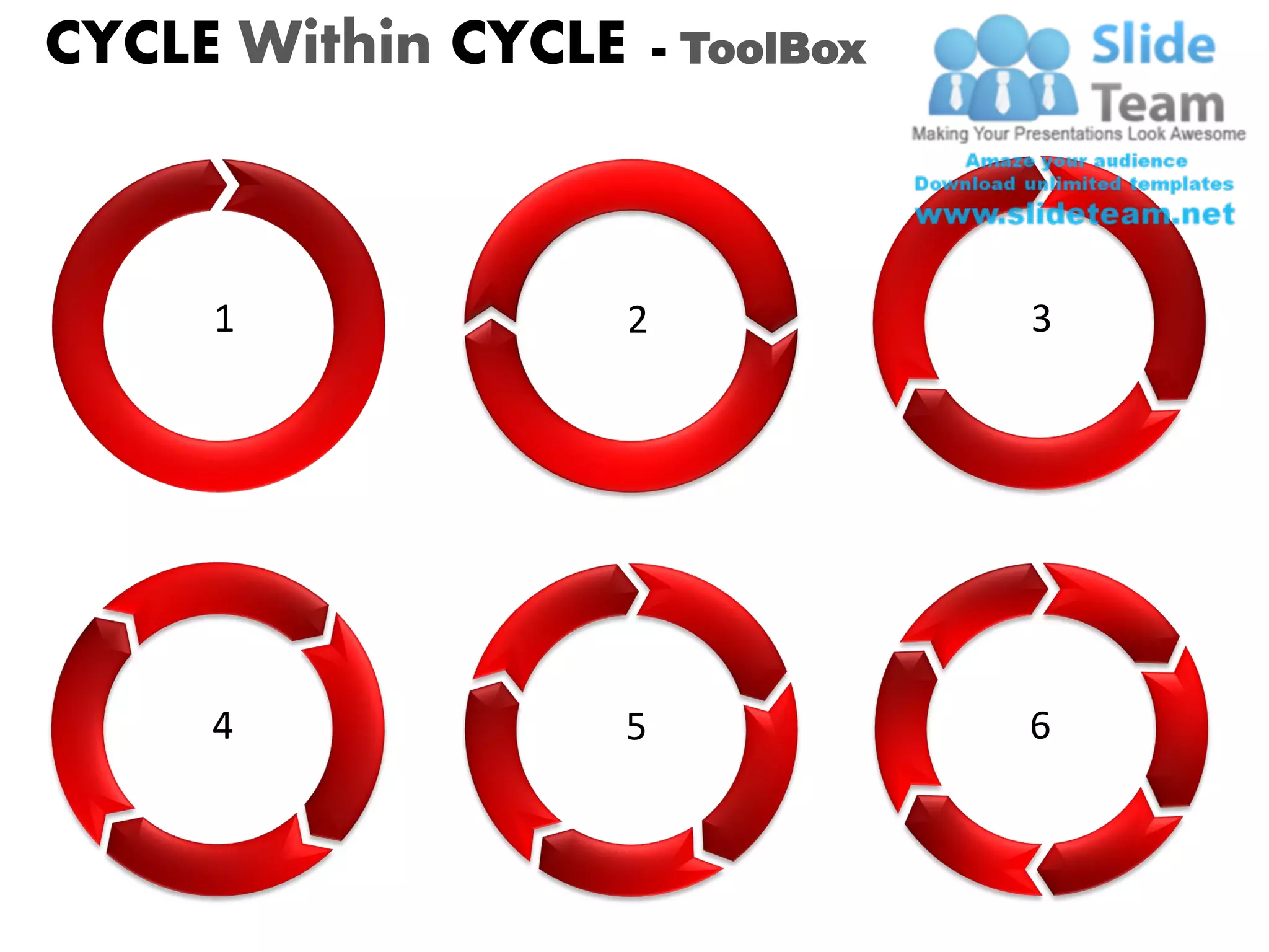 CYCLE Within CYCLE       - ToolBox




     1               2               3




     4           5                   6
 