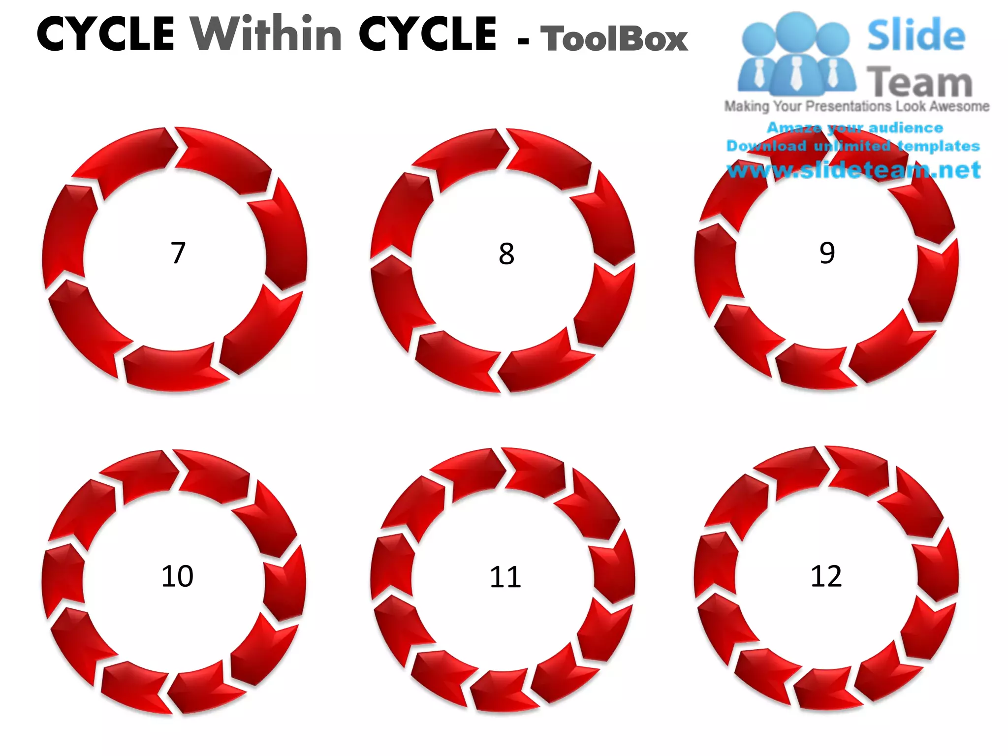 CYCLE Within CYCLE       - ToolBox




     7               8               9




    10           11                  12
 