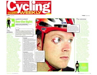 Cycling Weekly Laser Eye Surgery Article
