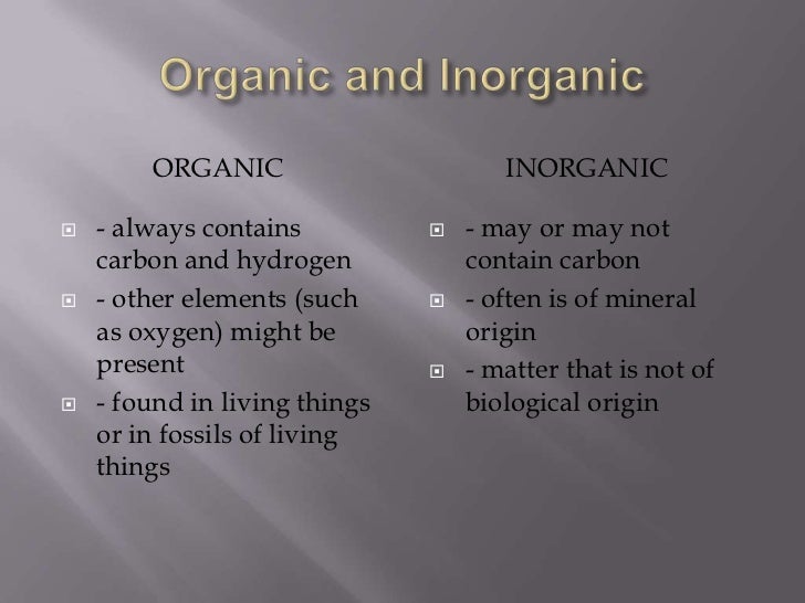 Cycling Of Organic And Inorganic Matter