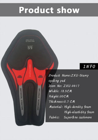 Cycling pad zxu stamp