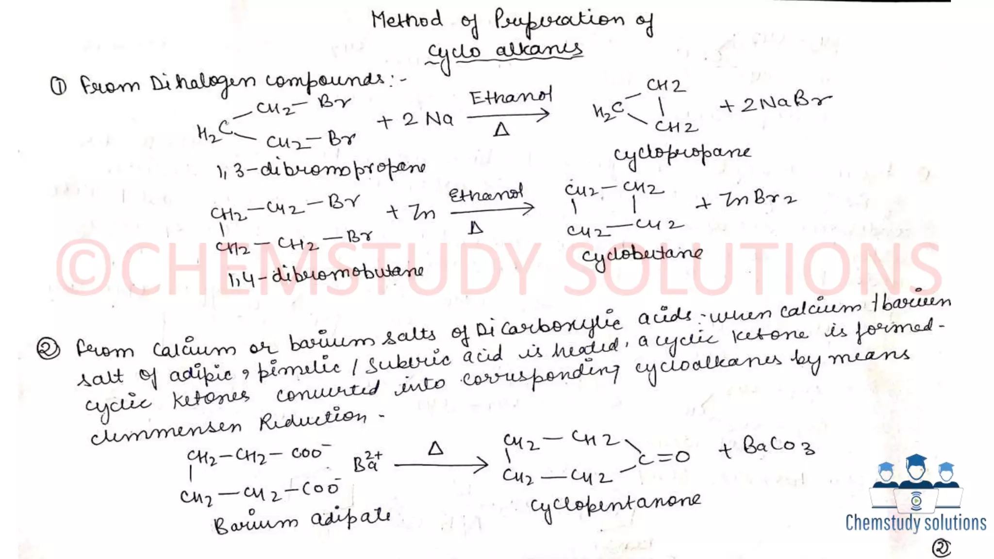 poc-b-pharm-3-semester-cycloalkanes-reactions-of-cyclopropane