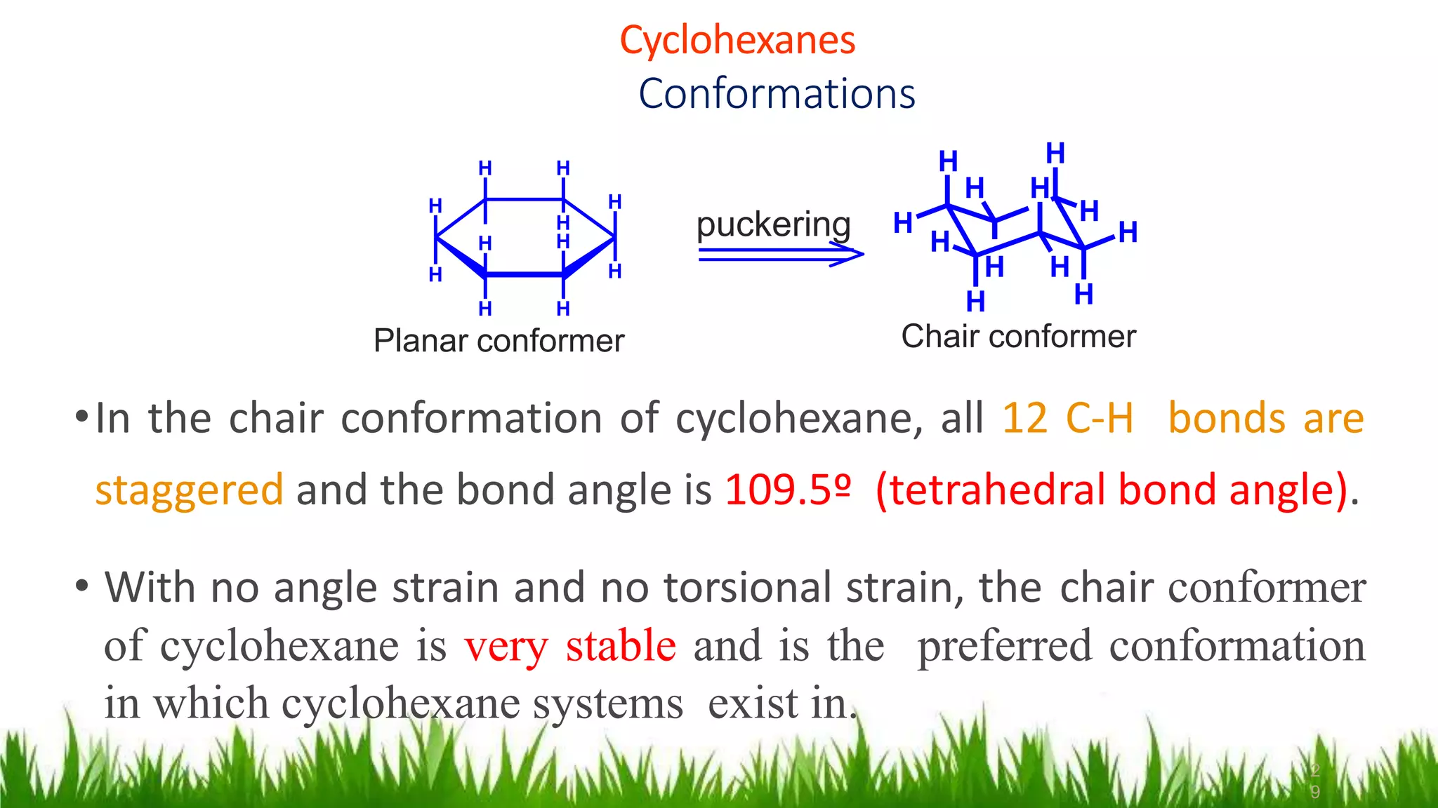 Cycloalkanes stability | PPTX