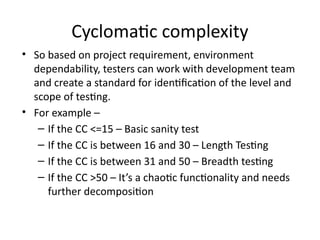 Understanding Cyclomatic Complexity: Measuring and Managing Software ...