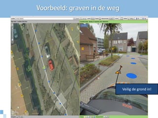 Voorbeeld: graven in de weg




                              Veilig de grond in!
 