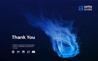 Patience, persistence and perspiration
make an unbeatable combination for
success.
Thank You
 