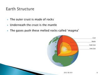 Cyclones, anticyclones and volcanoes | PPTX