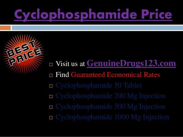 Price Of Cytoxan