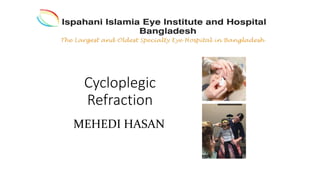 Cycloplegic
Refraction
MEHEDI HASAN
 