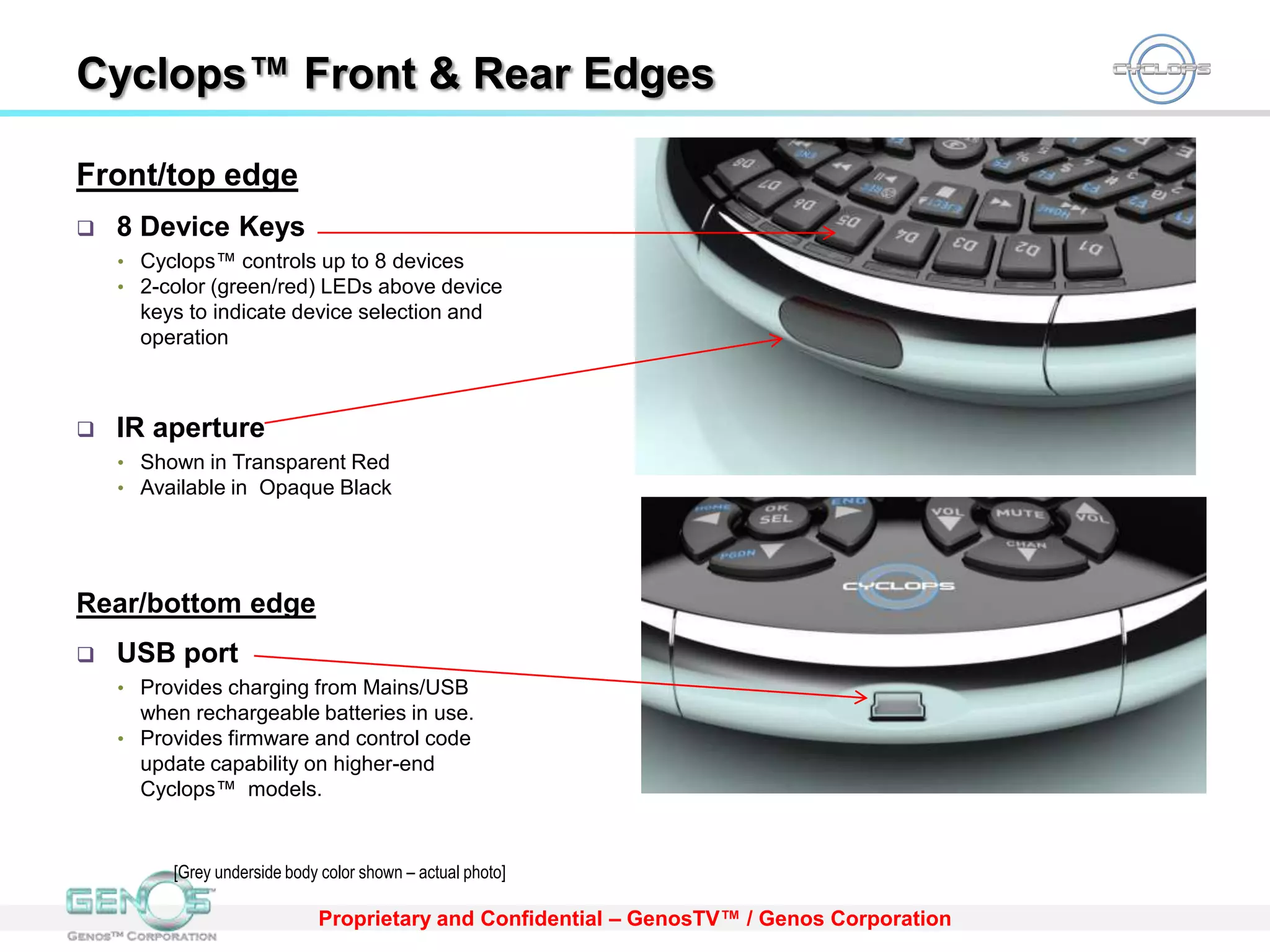 Two finger typing is now mainstream in our modern “Text Messaging Society”Cyclops™ – Ergonomically CorrectSlightly convex top surface