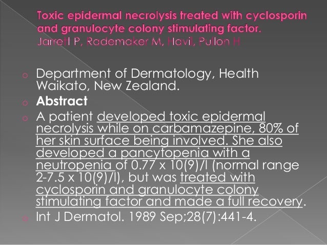 Cyclosporine in dermatology