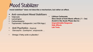 gabapentin mood stabilizer
