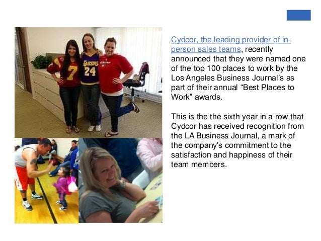 Cydcor is Ranked One of the “Best Places to Work” in the Los Angeles