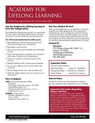 Fall 2013 CyFair ALLSchedule | PDF
