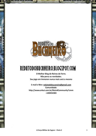 A Força Militar de Cygnar – Parte 2   3
 