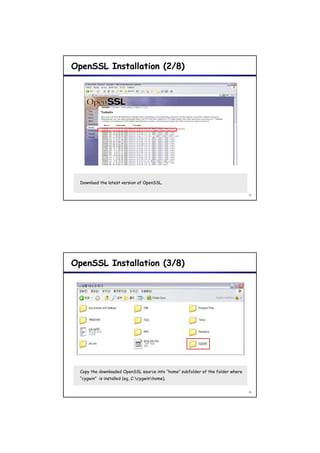 Cygwin+and+open ssl+install+guide | PDF