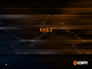 KAS 3
Q&A
64
 