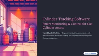 Advanced Cylinder Tracking Software for Gas Cylinder Control | PDF
