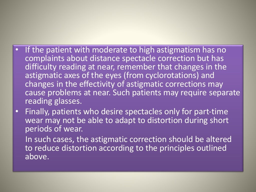 Cylinder prescription guidelines