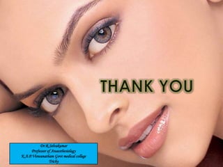 Dr.R.Selvakumar
Professor of Anaesthesiology
K.A.P.Viswanatham Govt medical college
Trichy
 