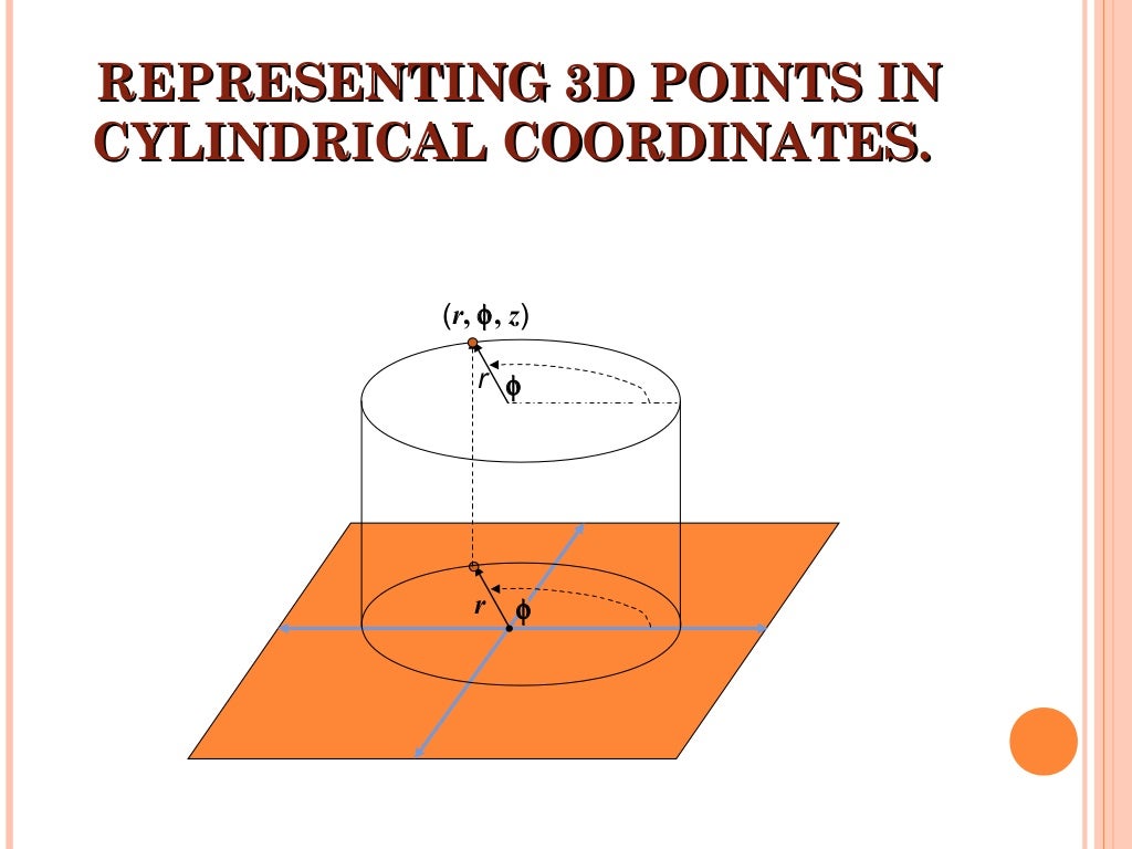 Application of Cylindrical and Spherical coordinate system in double…