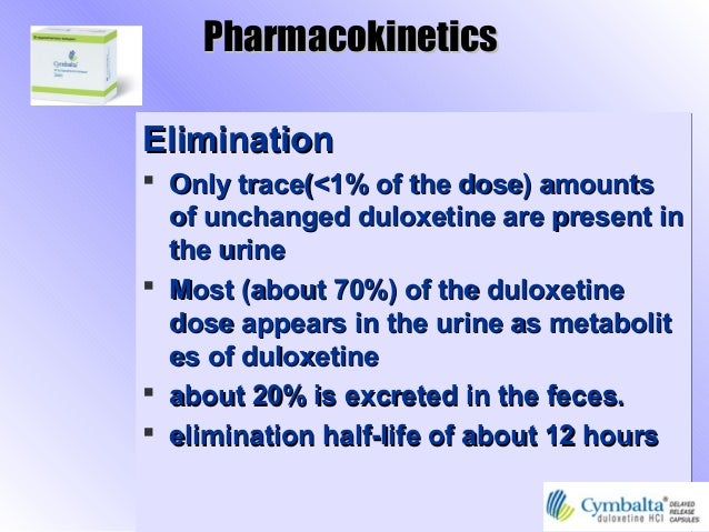 Duloxetine Dosing