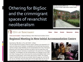 17
Othering for BigSoc
and the crimmigrant
spaces of revanchist
neoliberalism
 