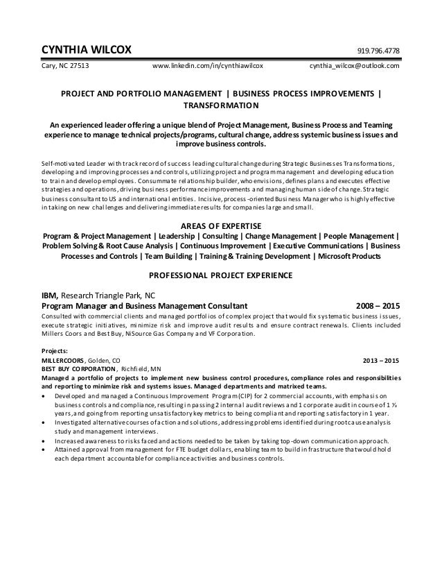 fund manager resumes