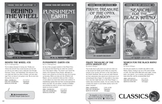 Choose Your Own Adventure Books Catalog