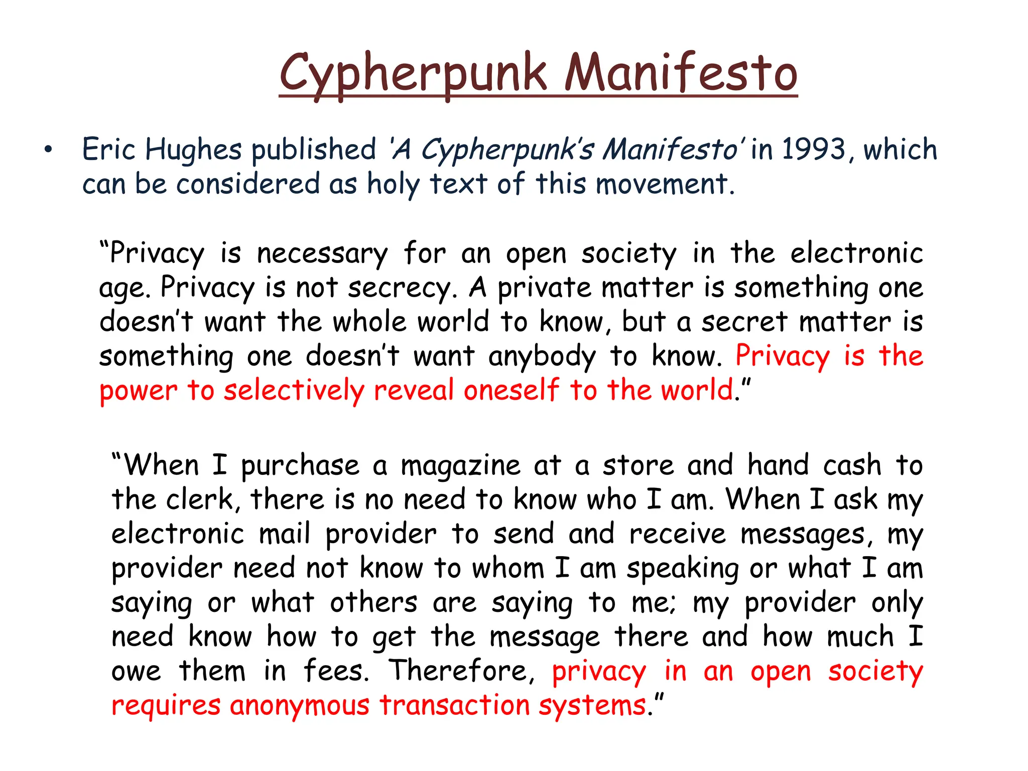 This is the Famous Cypherpunk Manifesto.pdf