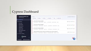 Cypress Dashboard
 