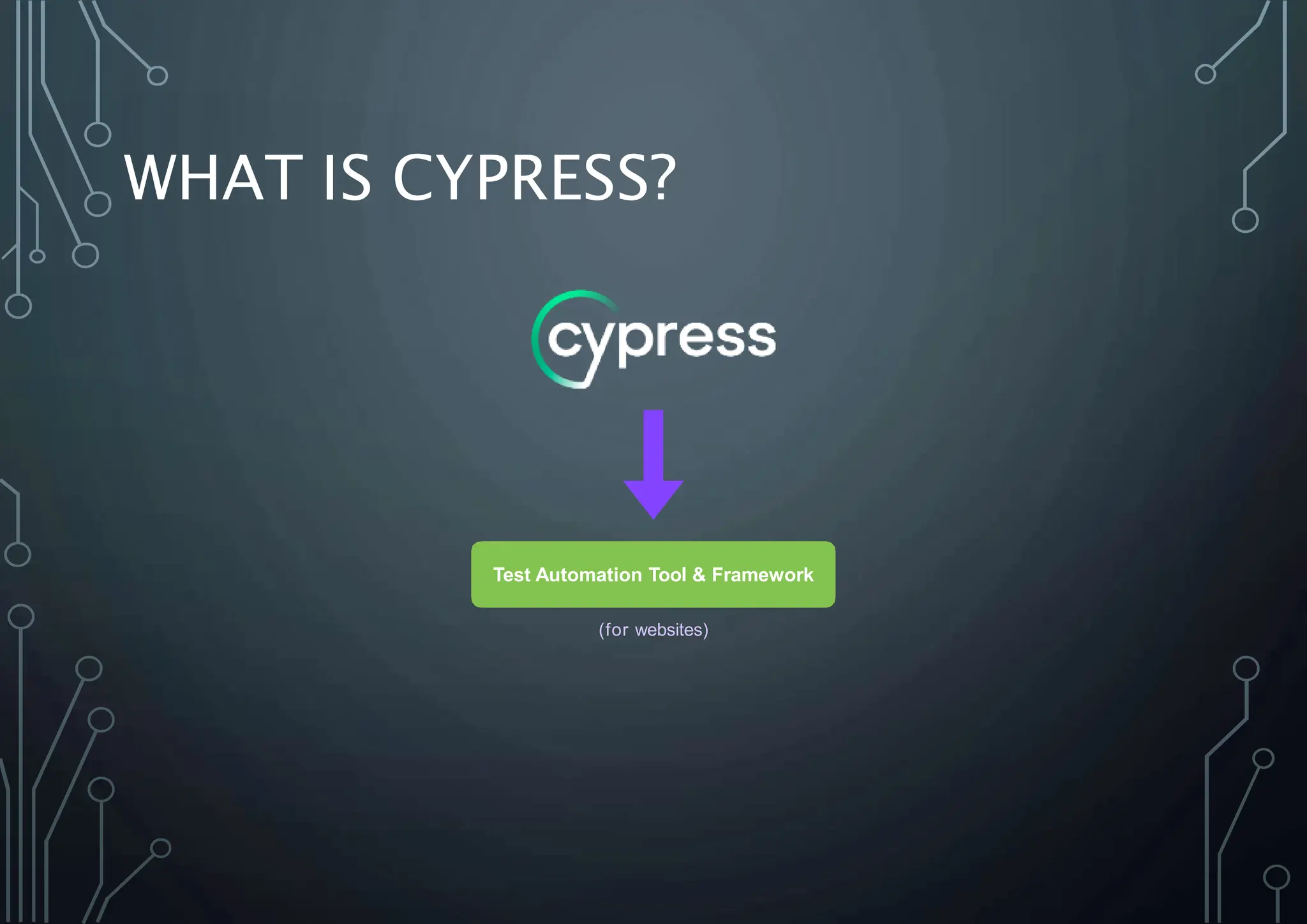 cypress course slides e2e automatic testing .pptx